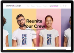 Animated key image showing fluid and dynamic user interface design
