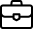 Briefcase icon for business solutions