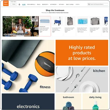 Image illustrating creative and engaging web layout with animation