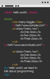 Image showcasing creative and modern website design layout