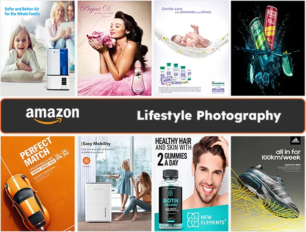 Lifestyle photography showcasing real-world product usage