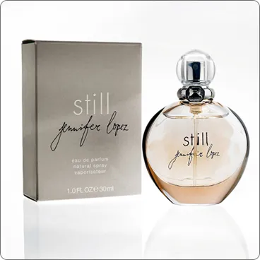 White Background photography Jennifer Lopez perfume